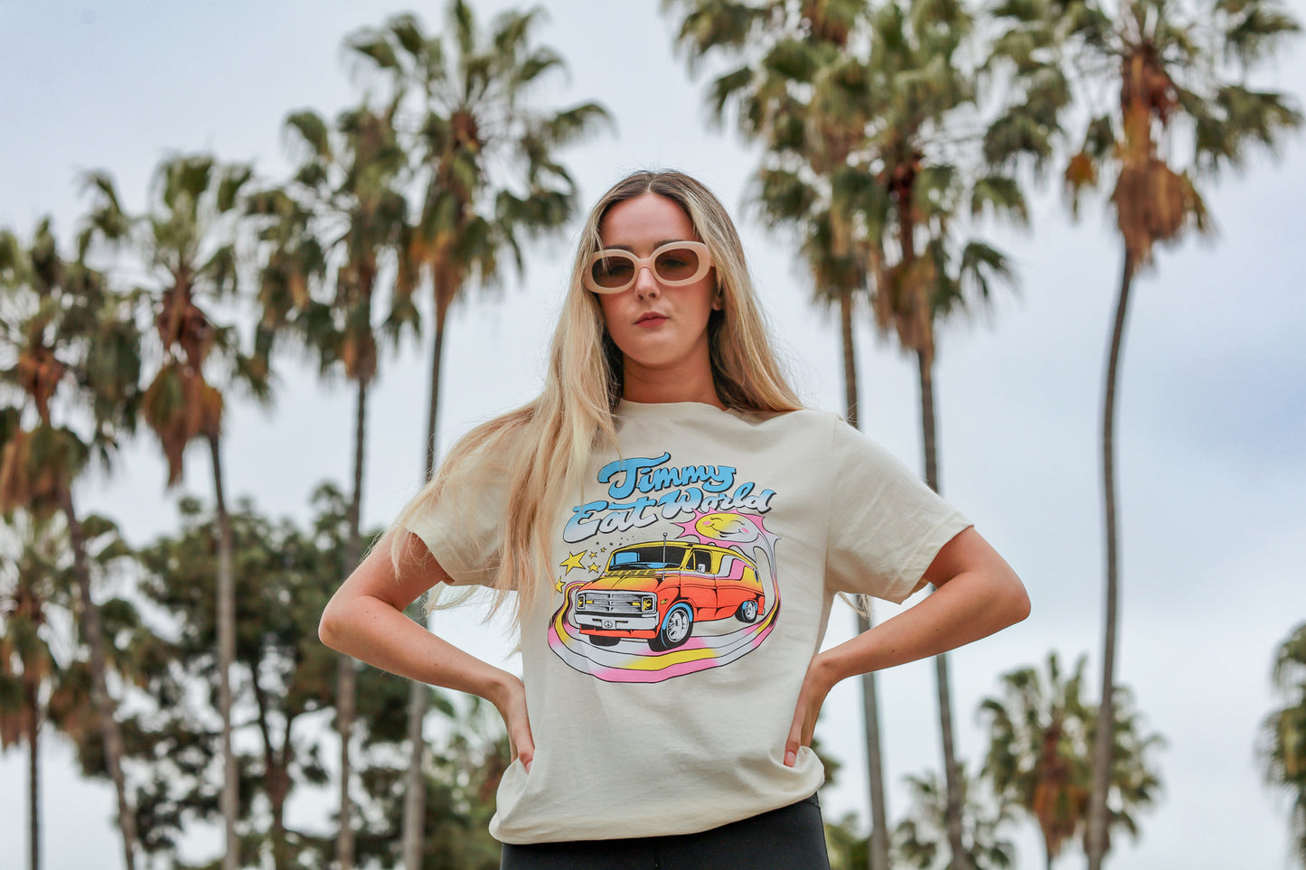 Sunny Van T-Shirt (Natural)