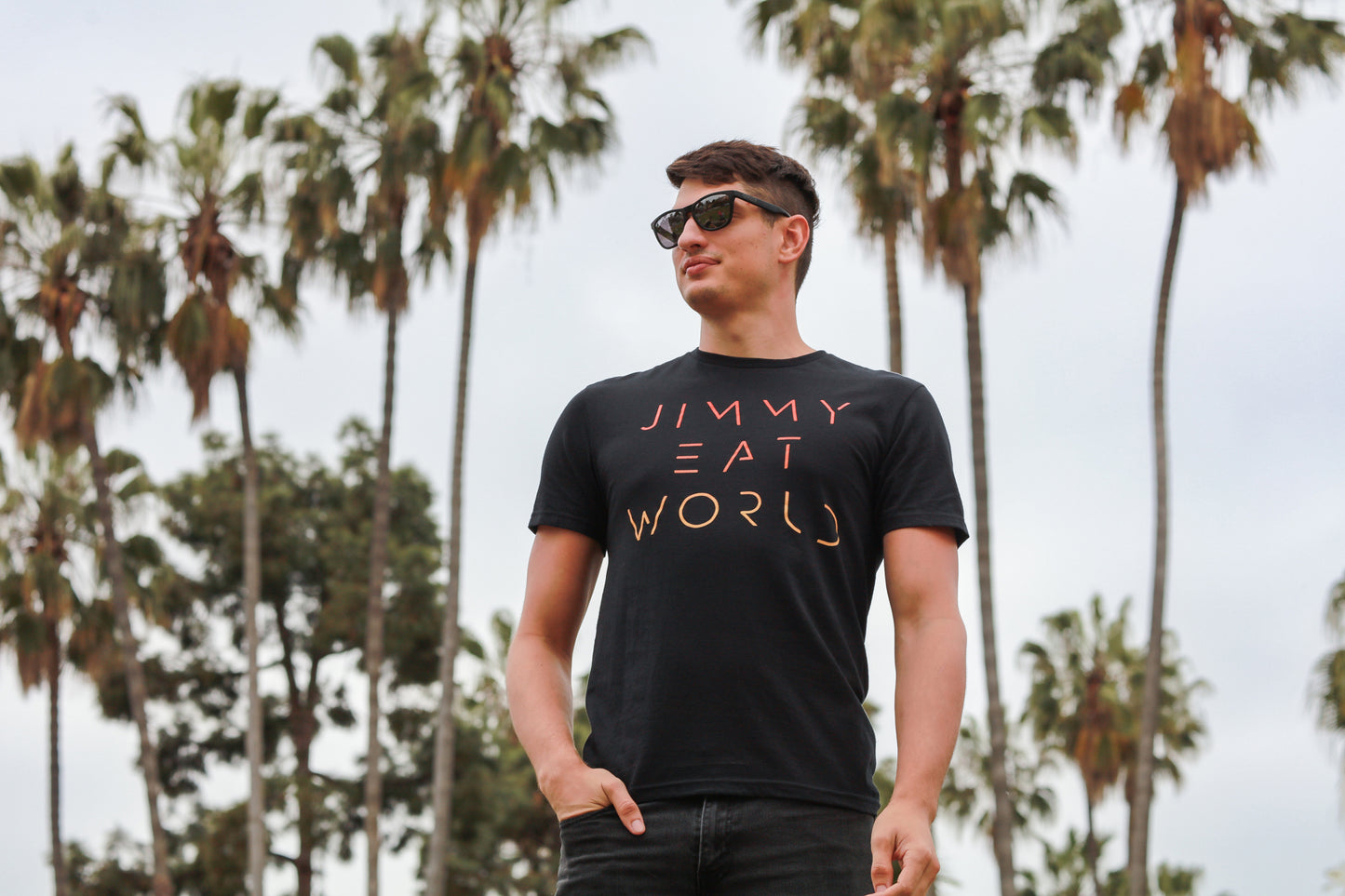 Futuristic Logo T-Shirt (Black)