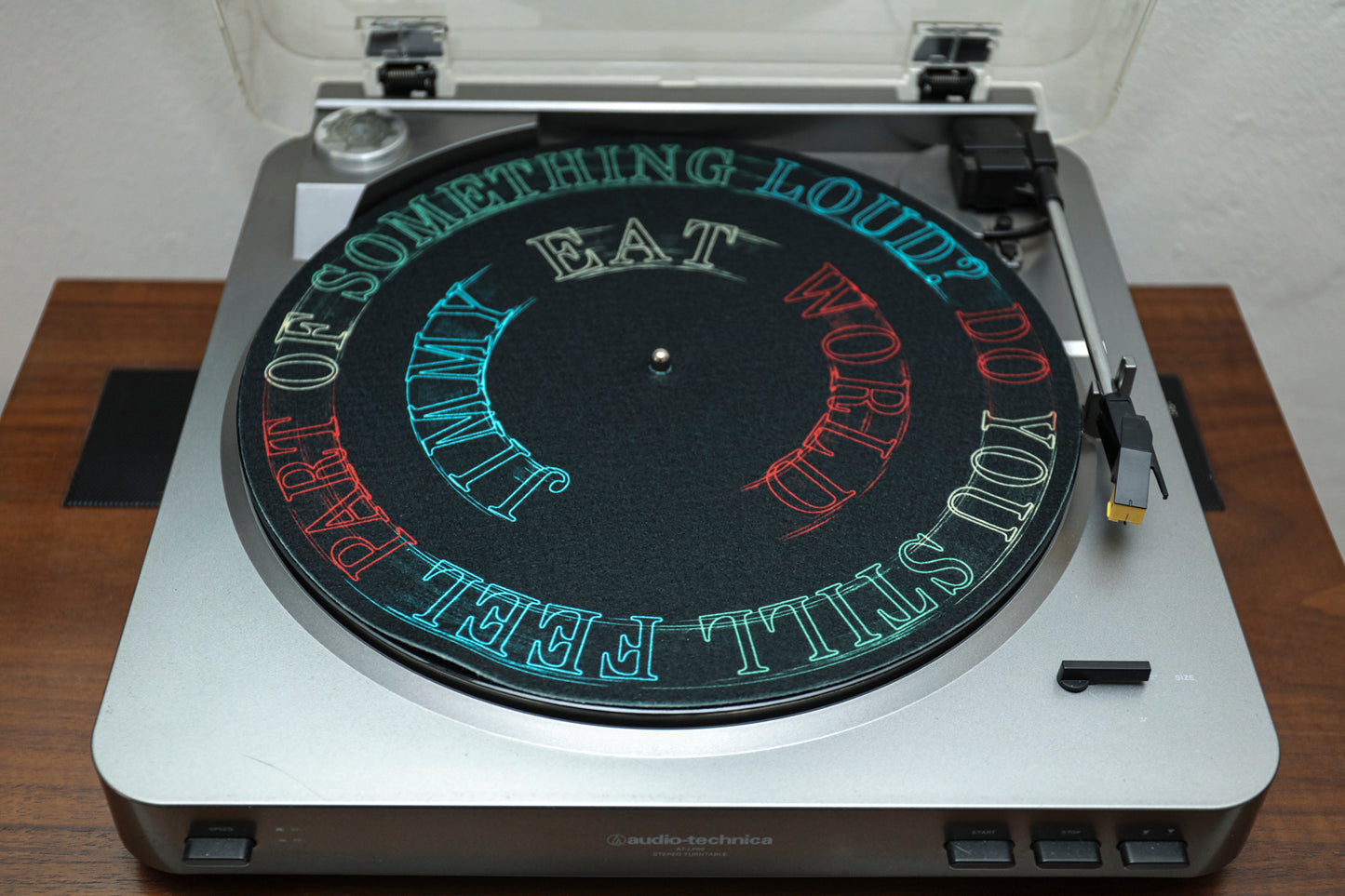 Something(s) Loud 12" Slipmat (Black)