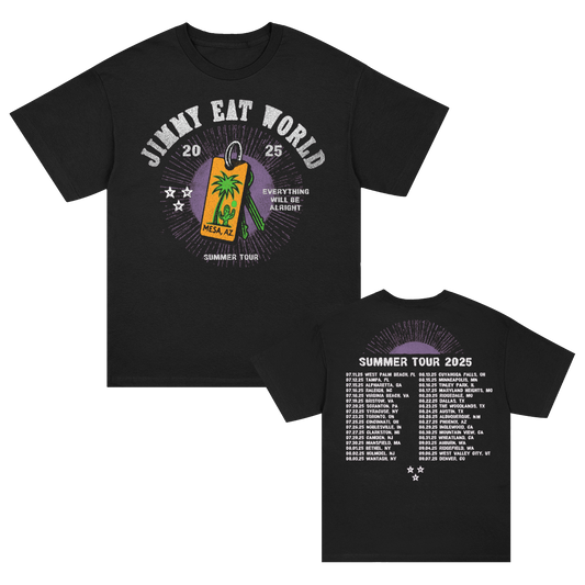 Summer 2025 Tour T-Shirt (Black)