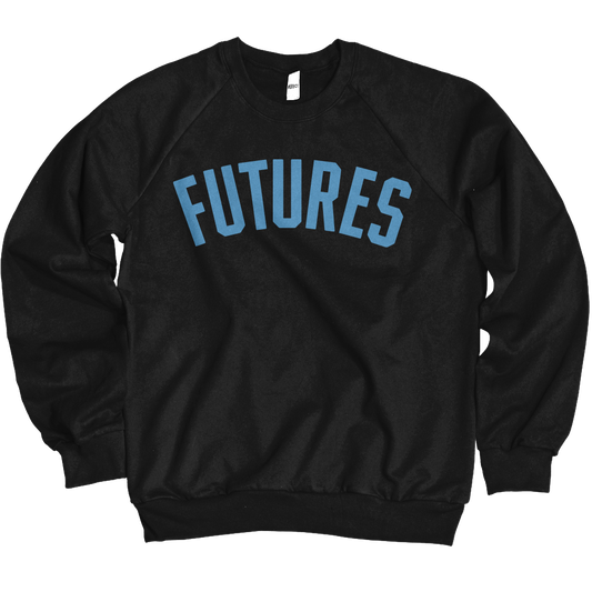 Futures Oxford Pennant Applique Crewneck Sweatshirt (Black)