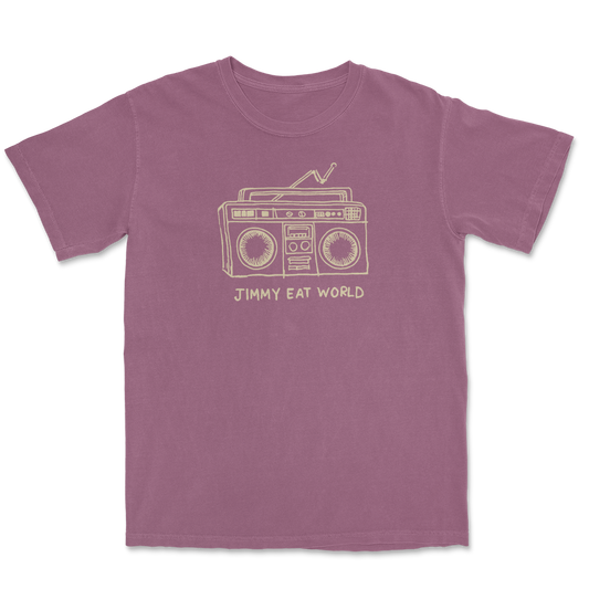Boombox T-Shirt (Berry)