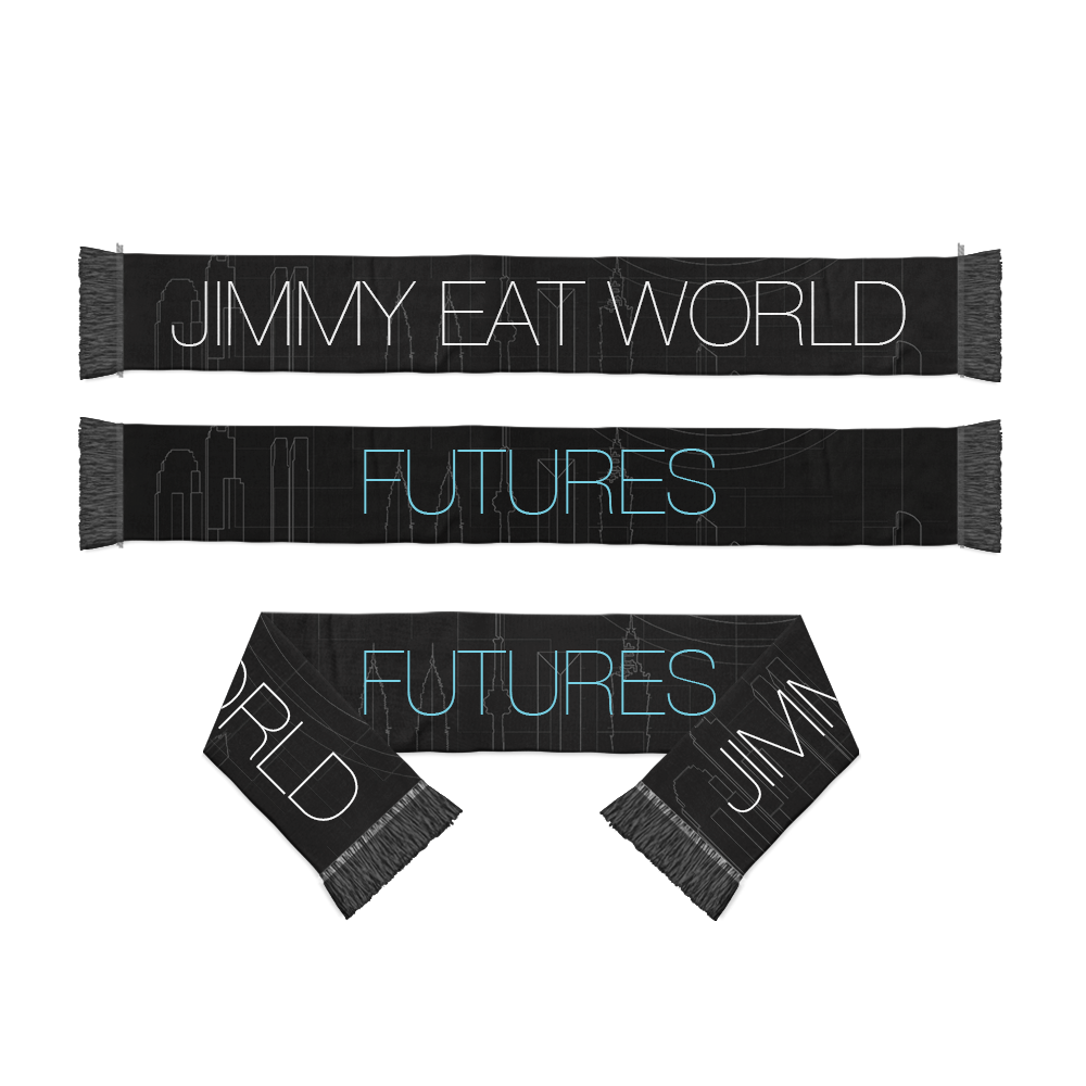 Futures Knit Scarf (Black)