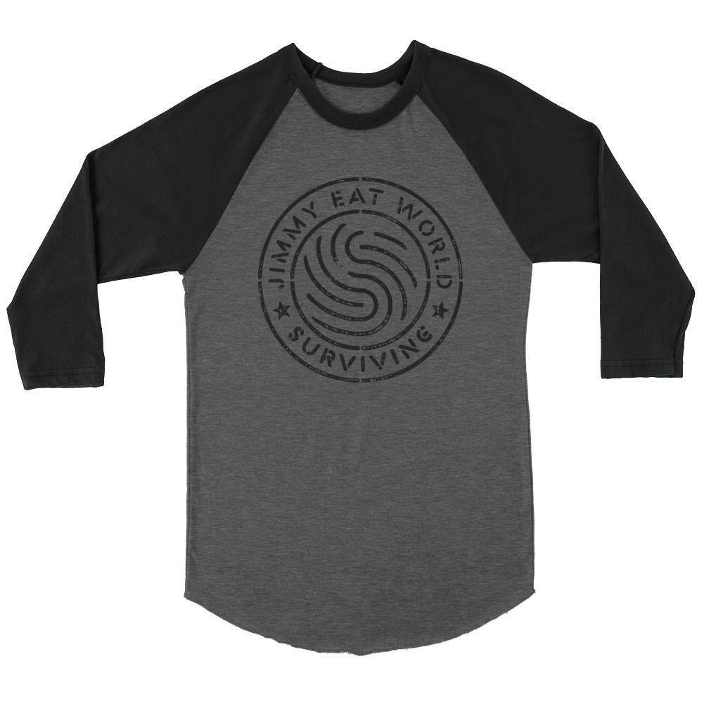Surviving Emblem Raglan (Gray/Black)
