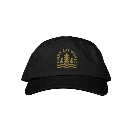 Trees Logo Dad Hat (Black)