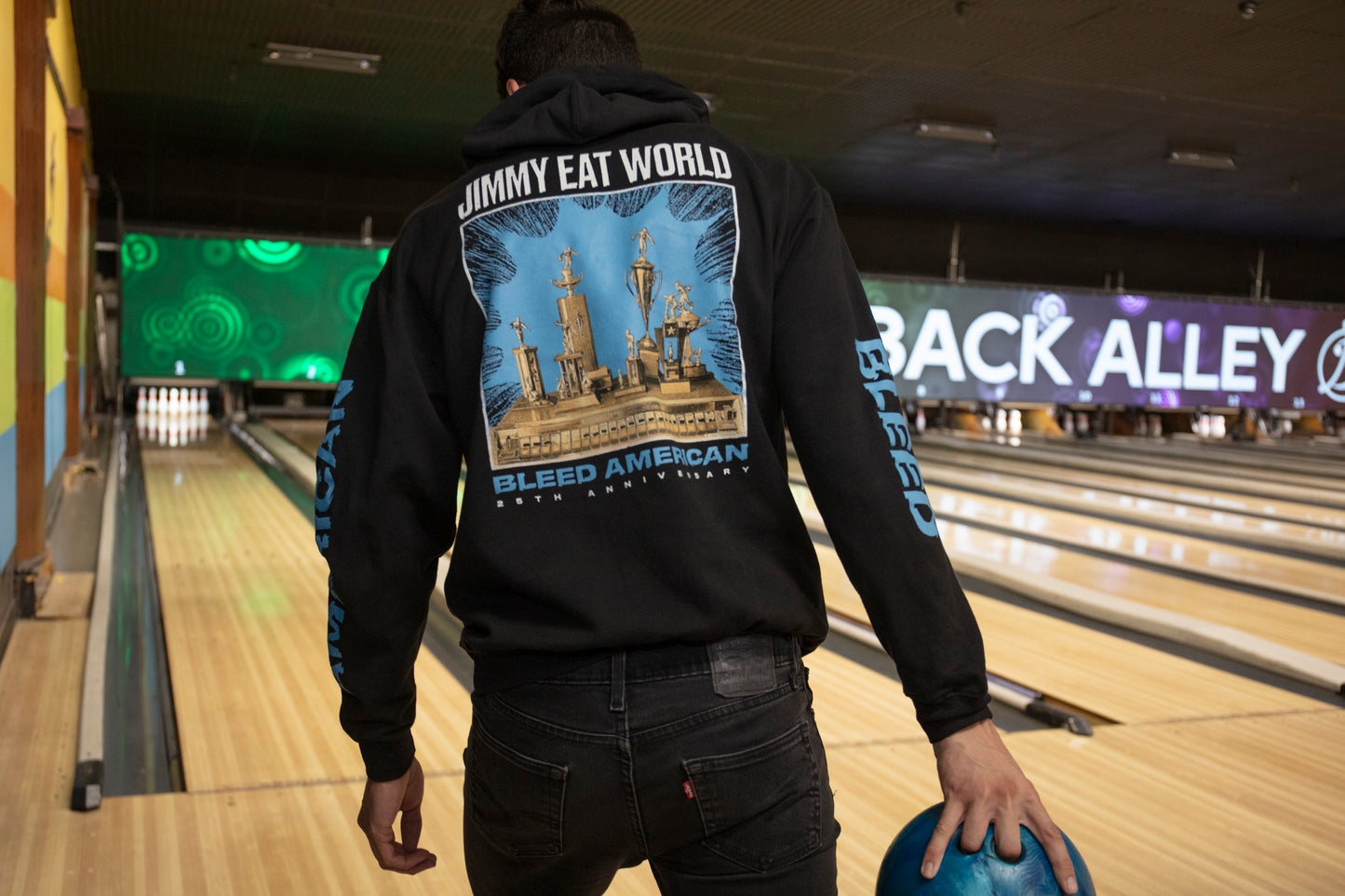 Bleed American 25th Anniversary Pullover Hoodie (Black)