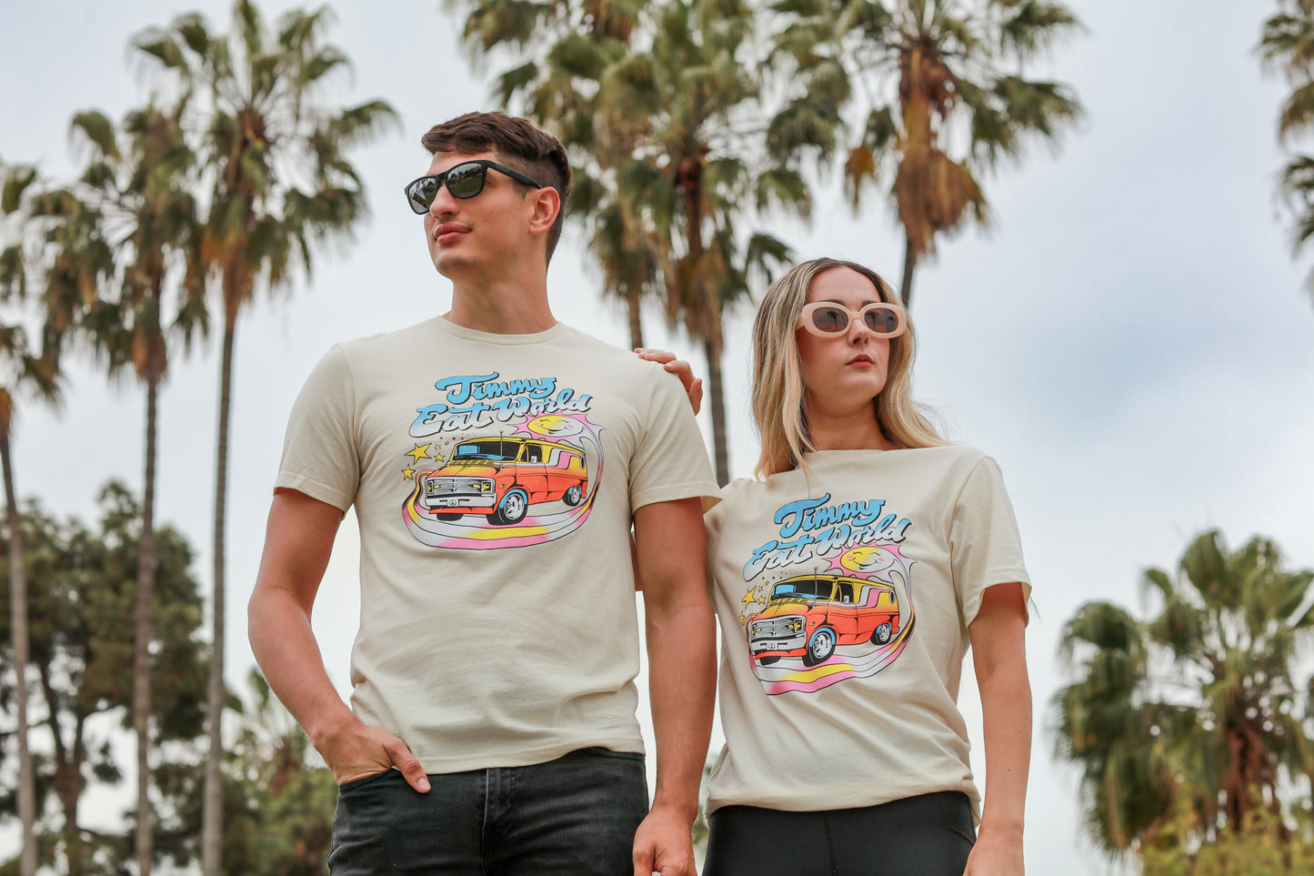 Sunny Van T-Shirt (Natural)