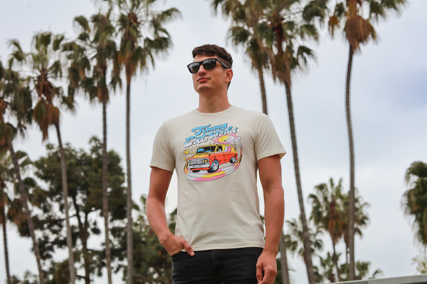 Sunny Van T-Shirt (Natural)