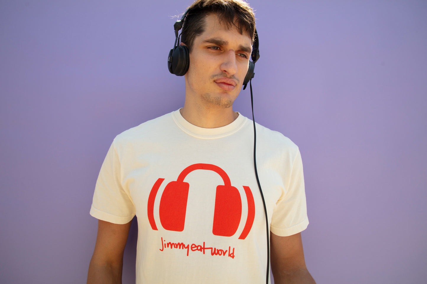 Headphones T-Shirt (Ivory)