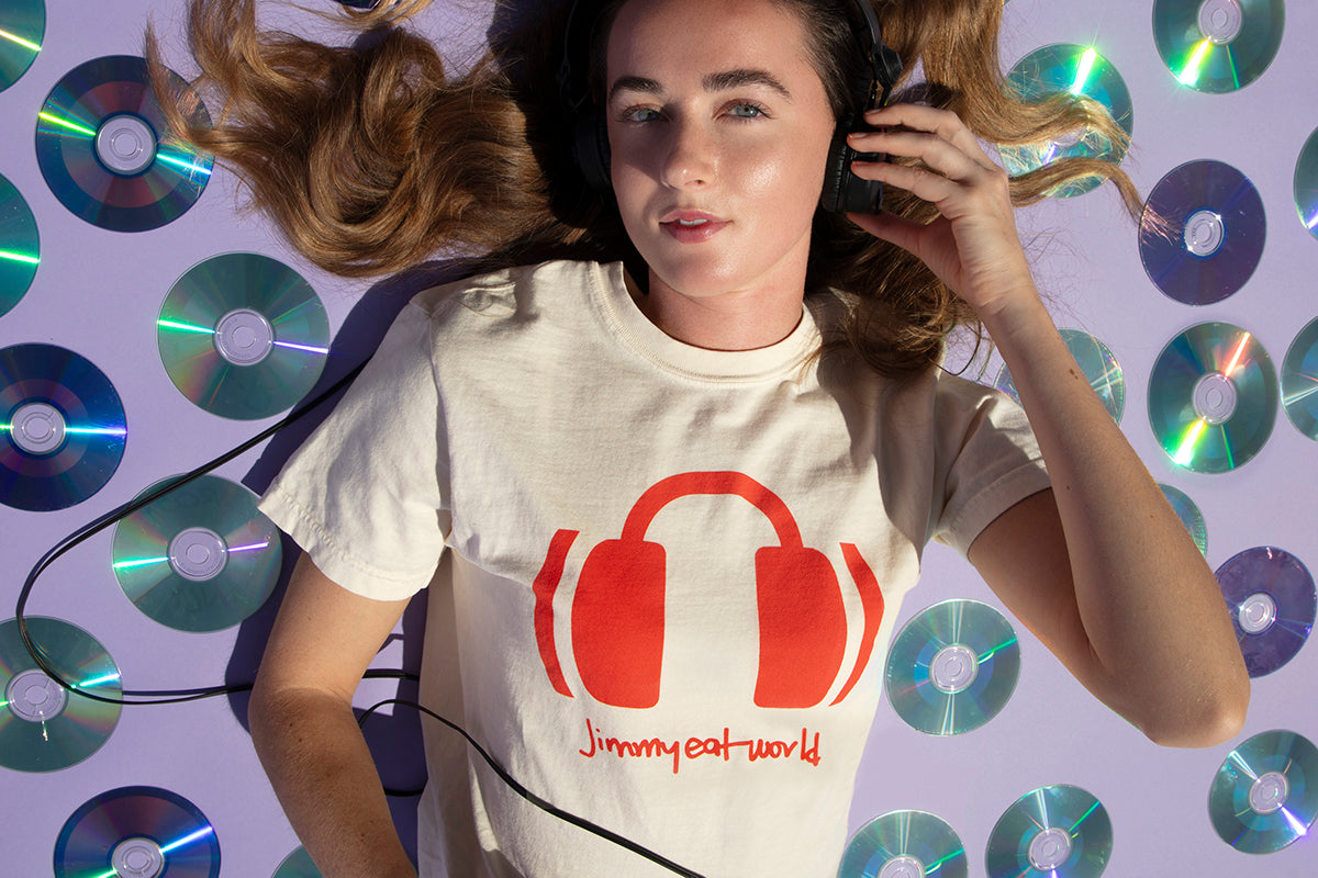 Headphones T-Shirt (Ivory)