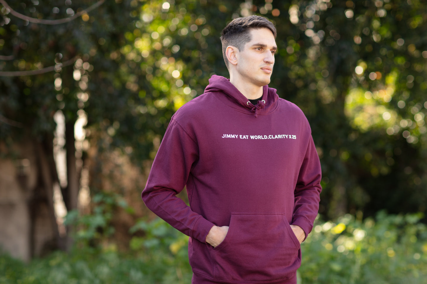 Clarity 25th Anniversary Pullover Hoodie (Maroon)