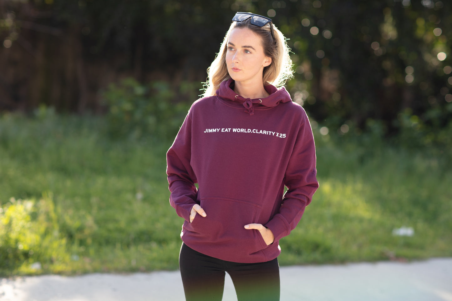 Clarity 25th Anniversary Pullover Hoodie (Maroon)