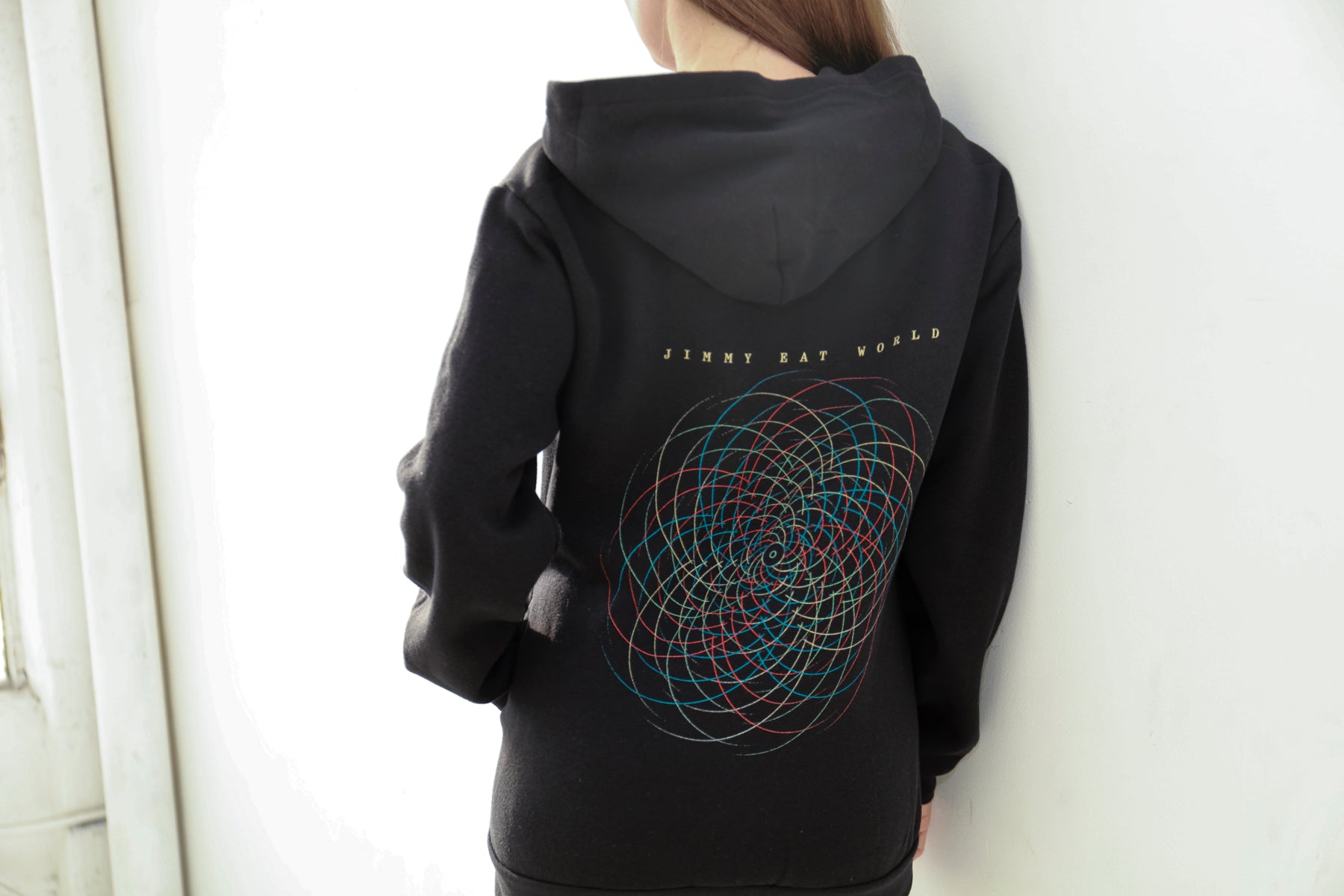Something(s) Loud Zip Up Hoodie (Black) – Jimmy Eat World