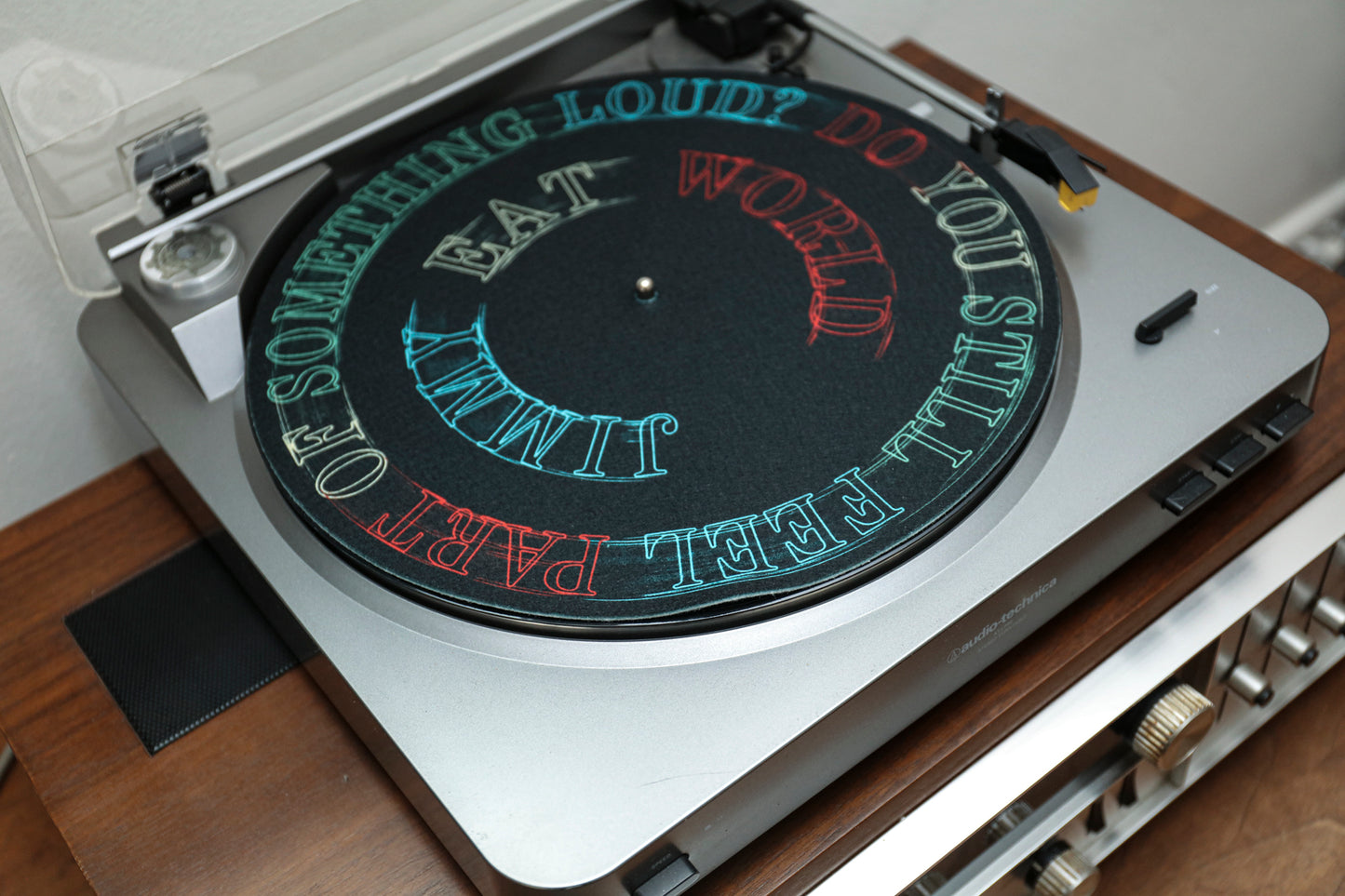 Something(s) Loud 12" Slipmat (Black)