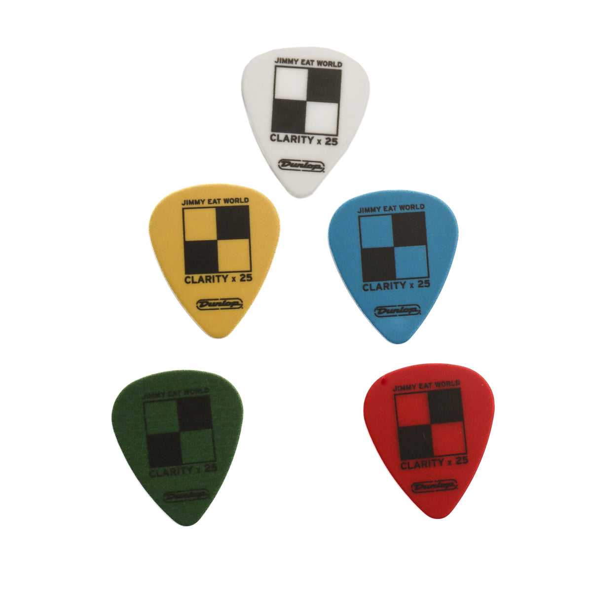 Clarity 25th Anniversary Guitar Picks and Case