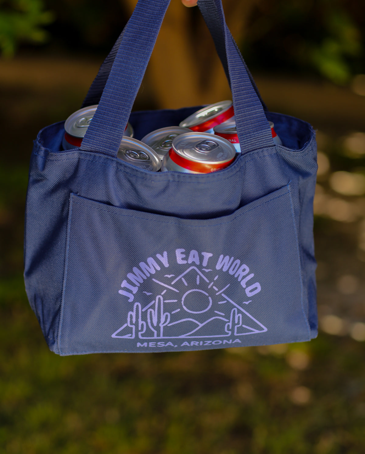 Mesa Sun Cooler Tote Bag (Navy)