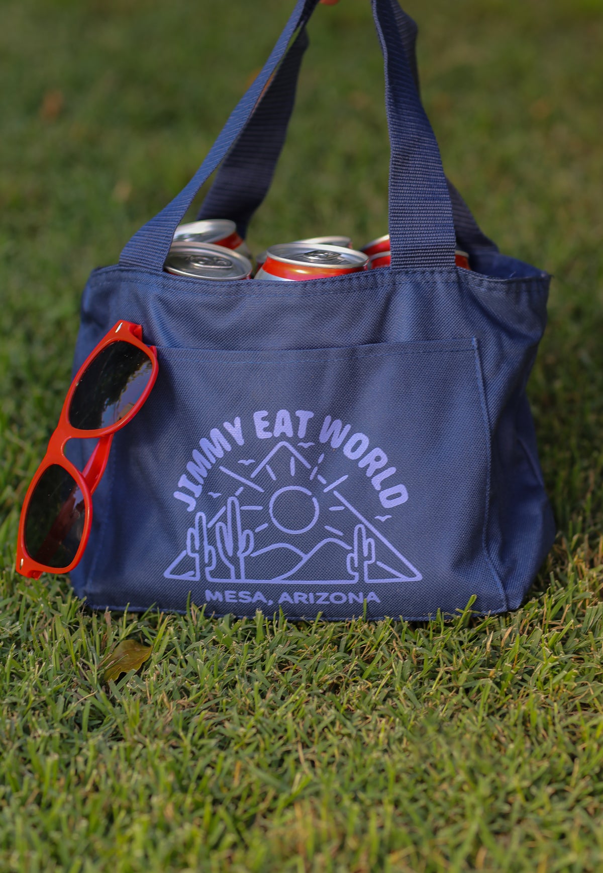 Mesa Sun Cooler Tote Bag (Navy)