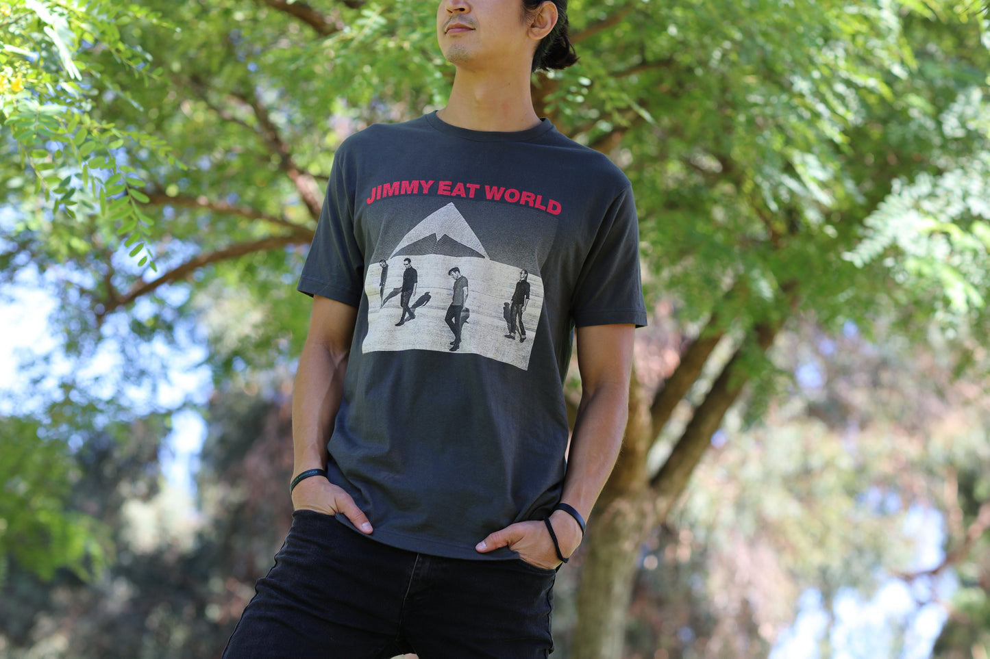 Pyramid Photo T-Shirt (Charcoal)