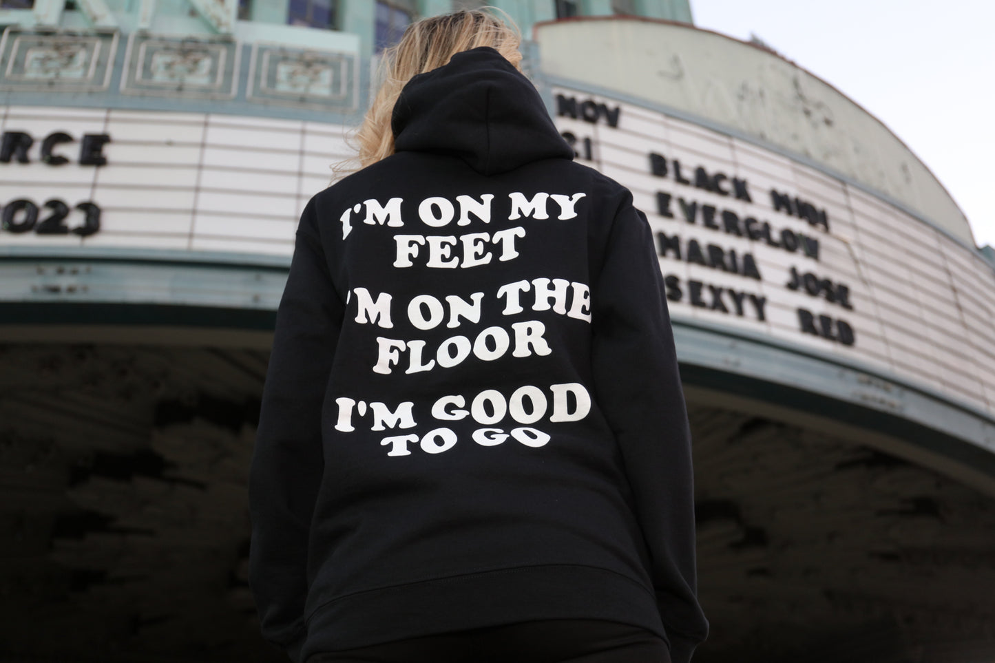 Good To Go Pullover Hoodie (Black)