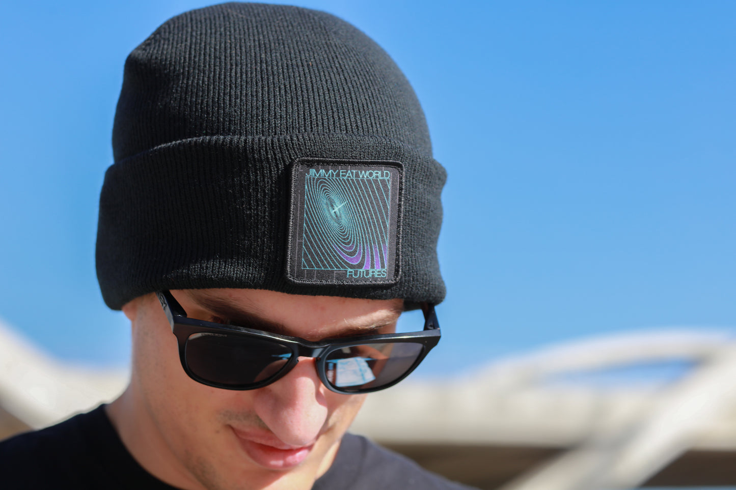 Futures Spiral Patch Beanie (Black)