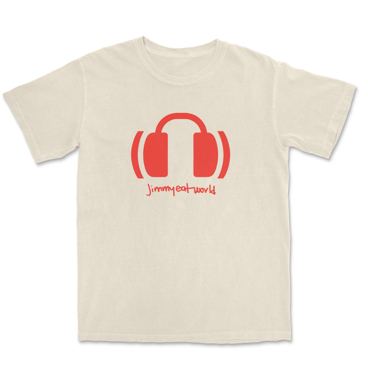 Headphones T-Shirt (Ivory)