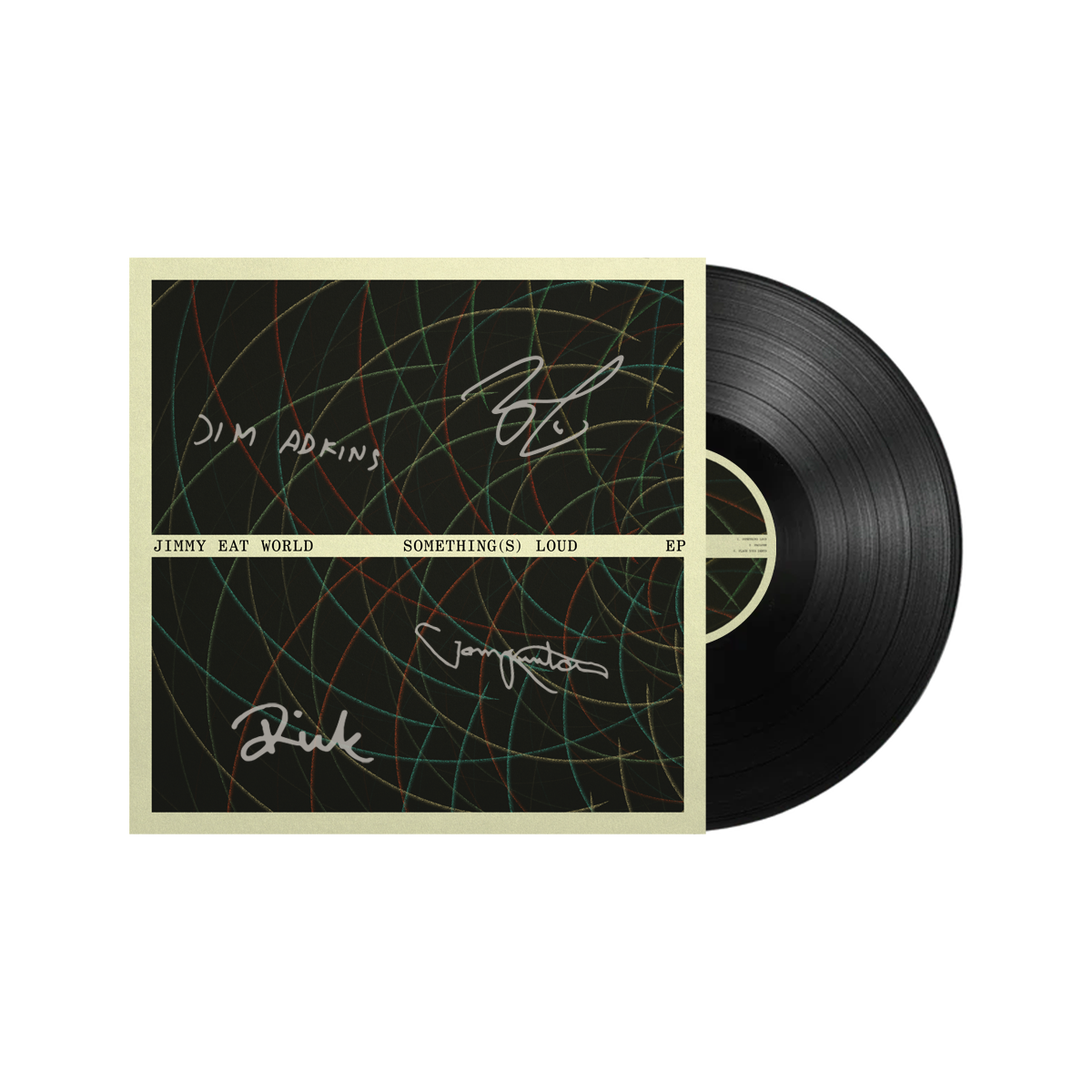 Something(s) Loud 12" EP SIGNED (Black)