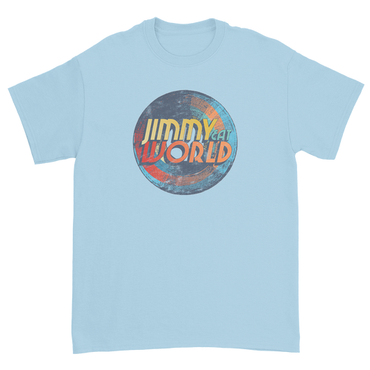 Vintage Record Logo T-Shirt (Baby Blue)