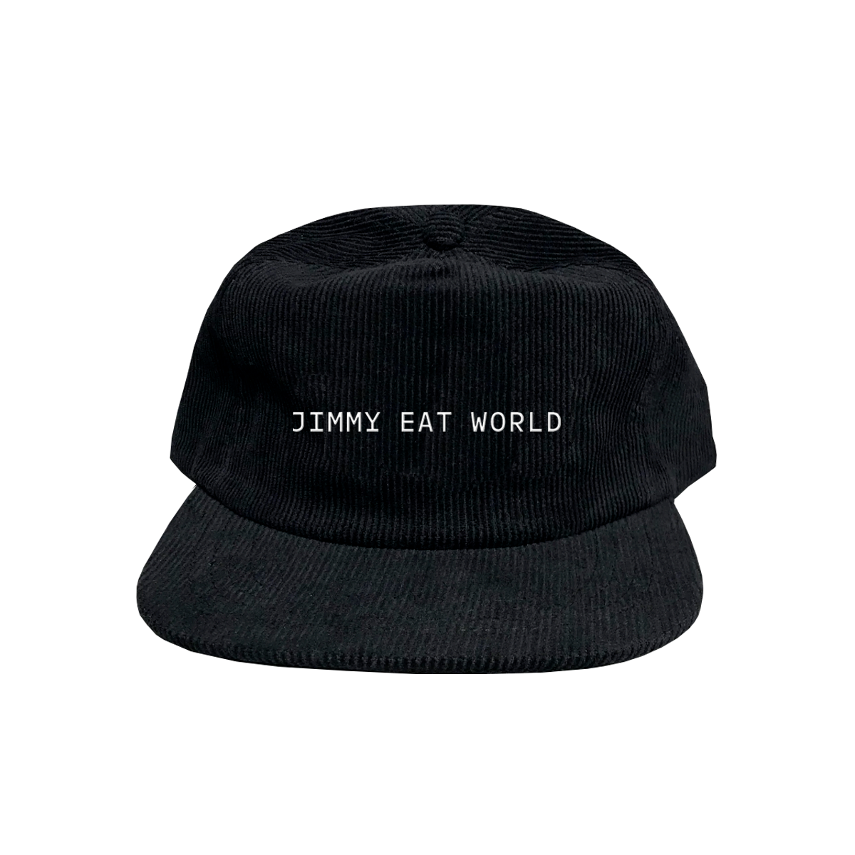 Logo Corduroy Snapback Hat (Black)