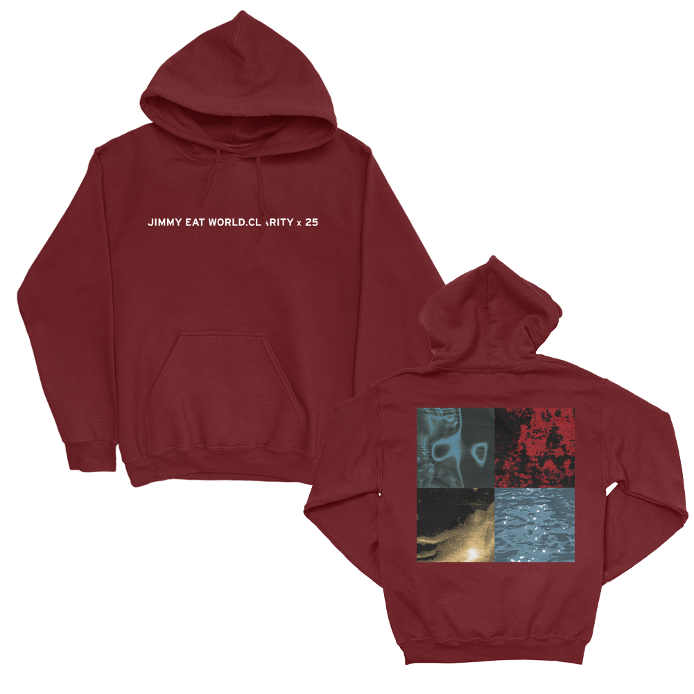 Clarity 25th Anniversary Pullover Hoodie (Maroon)