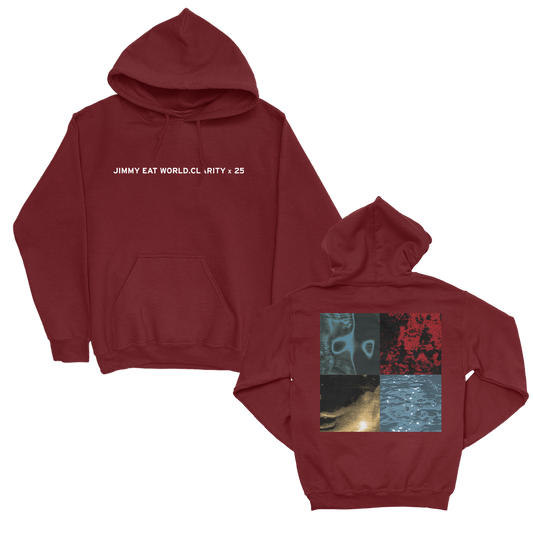 Clarity 25th Anniversary Pullover Hoodie (Maroon)