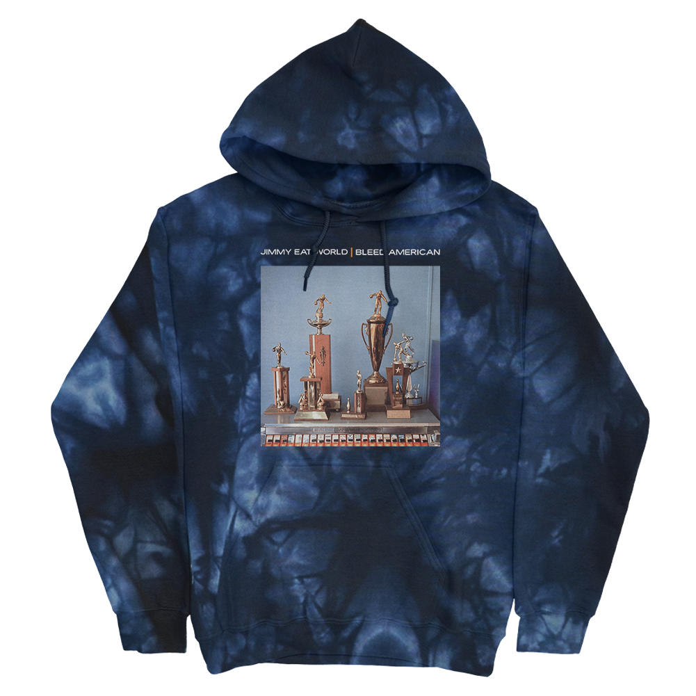 Bleed American Pullover Hoodie (Crystal Navy Dye)