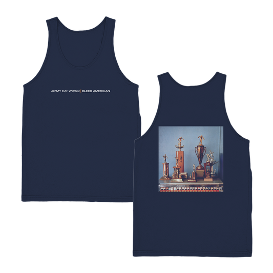 Bleed American Tank Top (Navy)