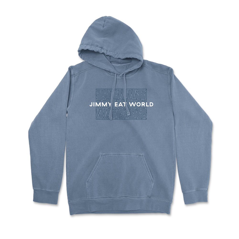 Maze Logo Pullover Hoodie (Slate Blue)