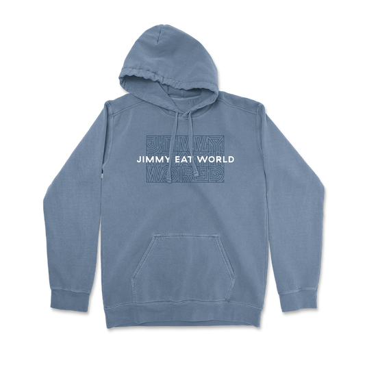 Maze Logo Pullover Hoodie (Slate Blue)